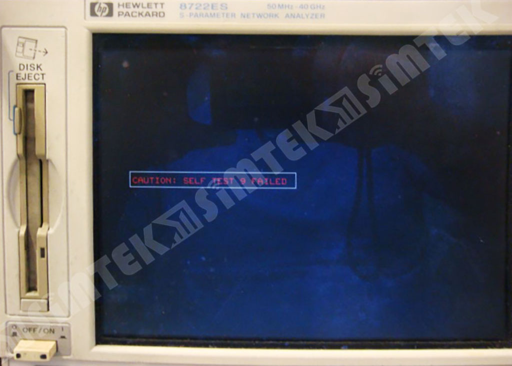HP-8722ES-40G 自我測試九項錯誤