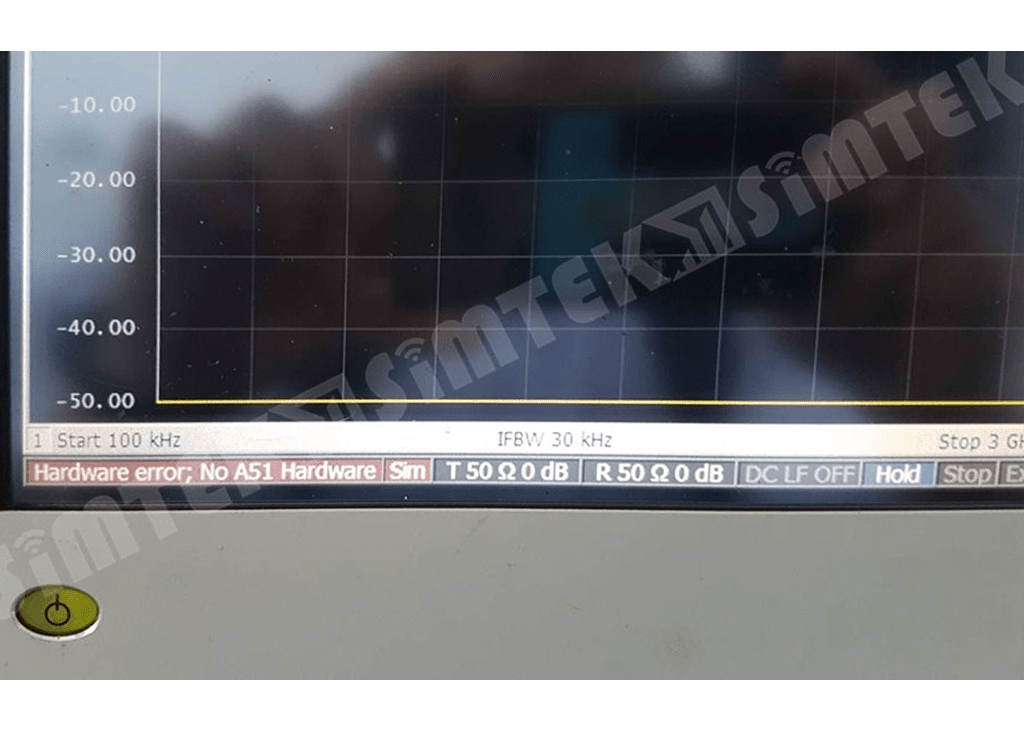顯示 Hardware error